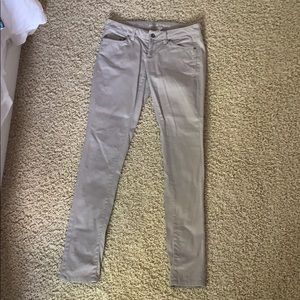 Banana Republic Tan skinny jeans
